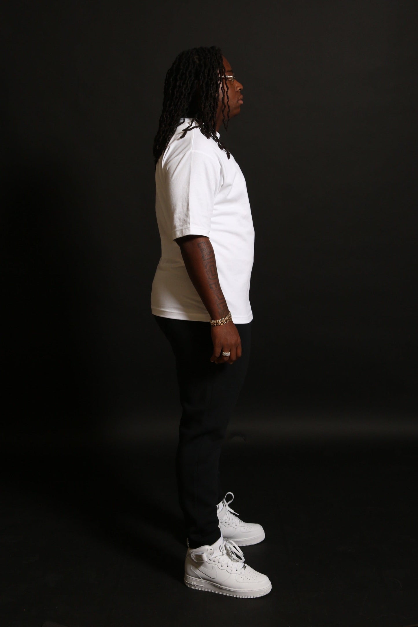 Men’s Oversized Tee (white)