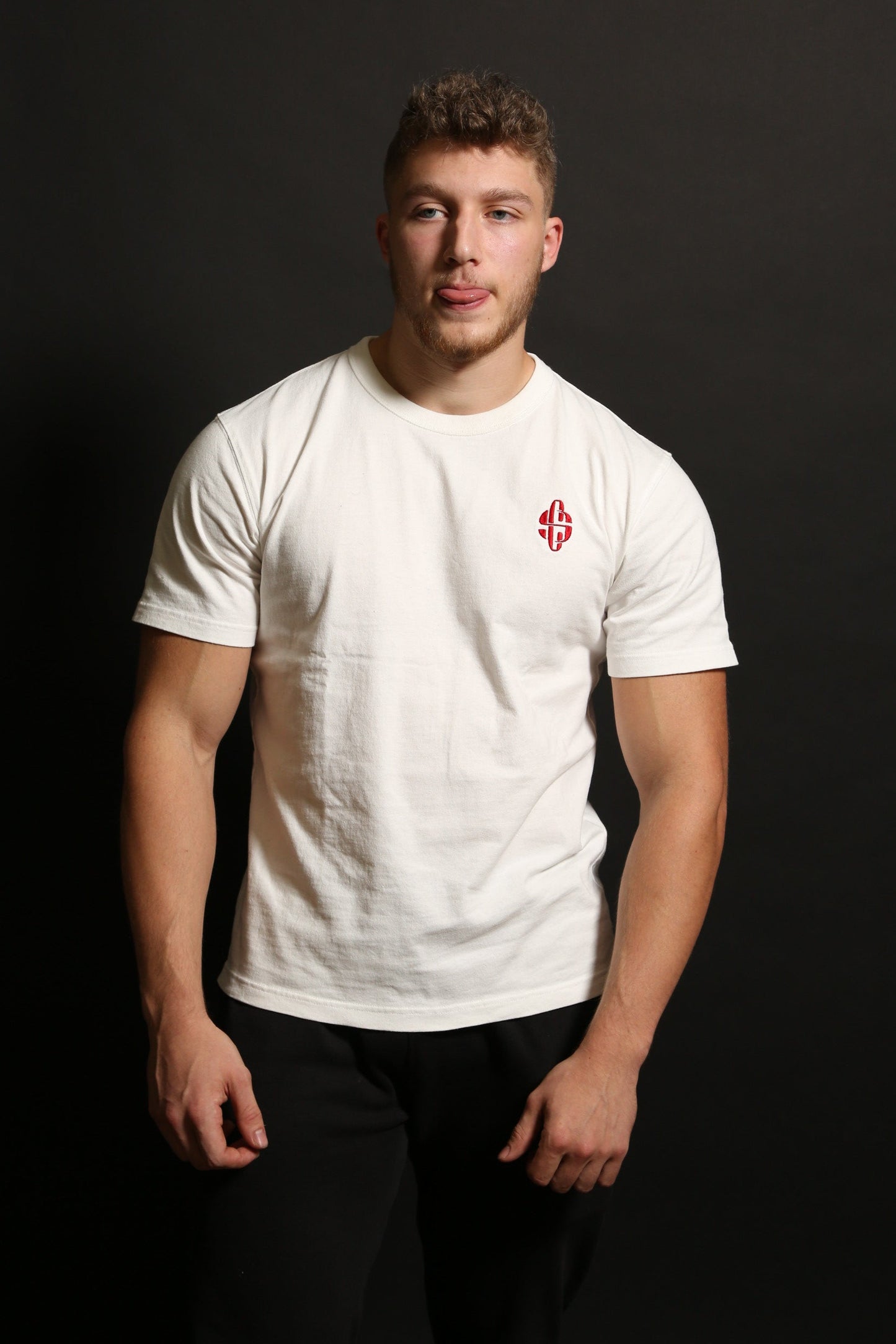 Men’s Crewneck Tee (red)