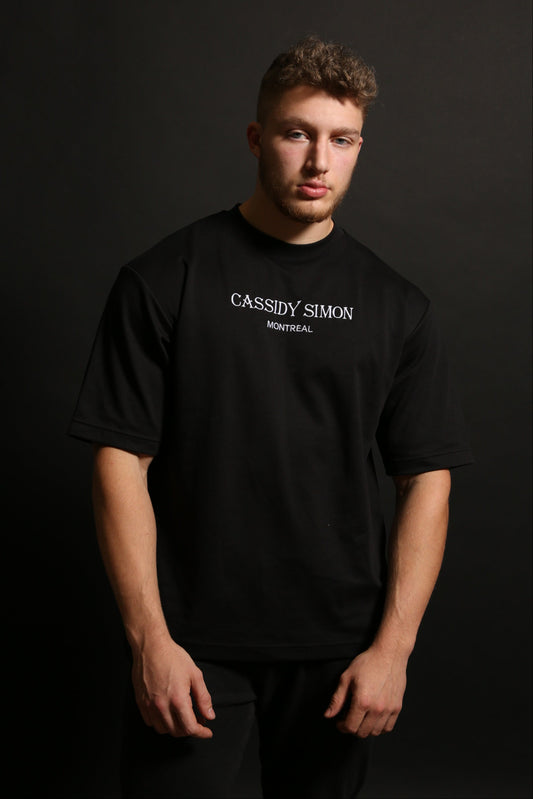 Men’s Oversized Tee (black)