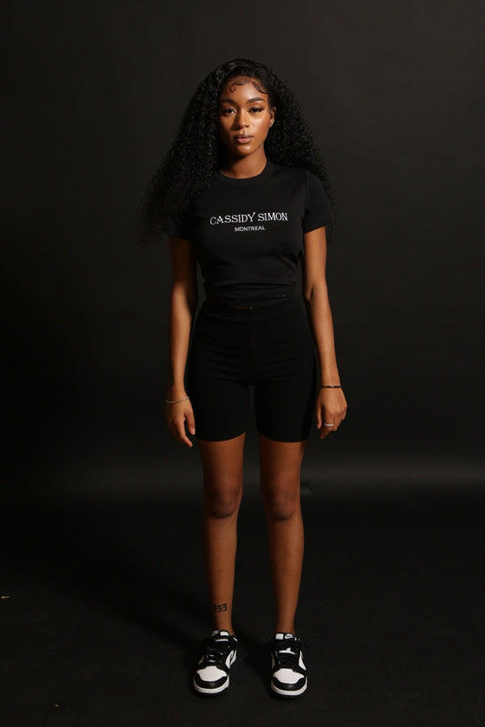 Women’s Crewneck T-shirt (black)