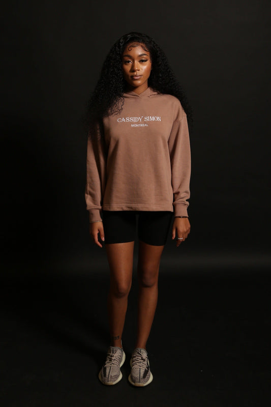 Women’s Side-Slit Pullover (brown)