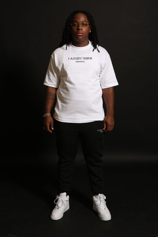 Men’s Oversized Tee (white)